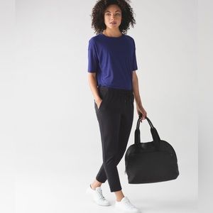 Lululemon Get Low Short Sleeve Emperor Blue Size 4 X-Small